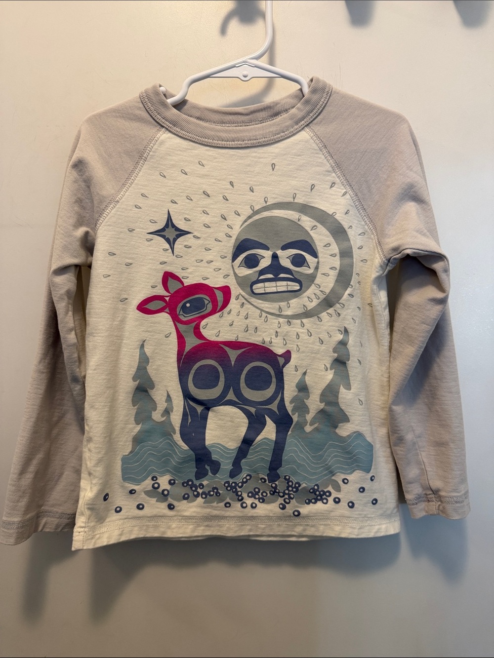 Tea Brand Kids Long Sleeve Graphic Tee